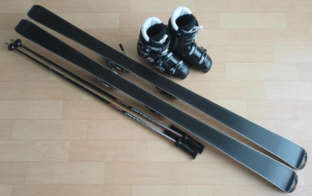 ■■11月限定■■送料無料■ロシニョールメンズスキー4点セット170/28.5■