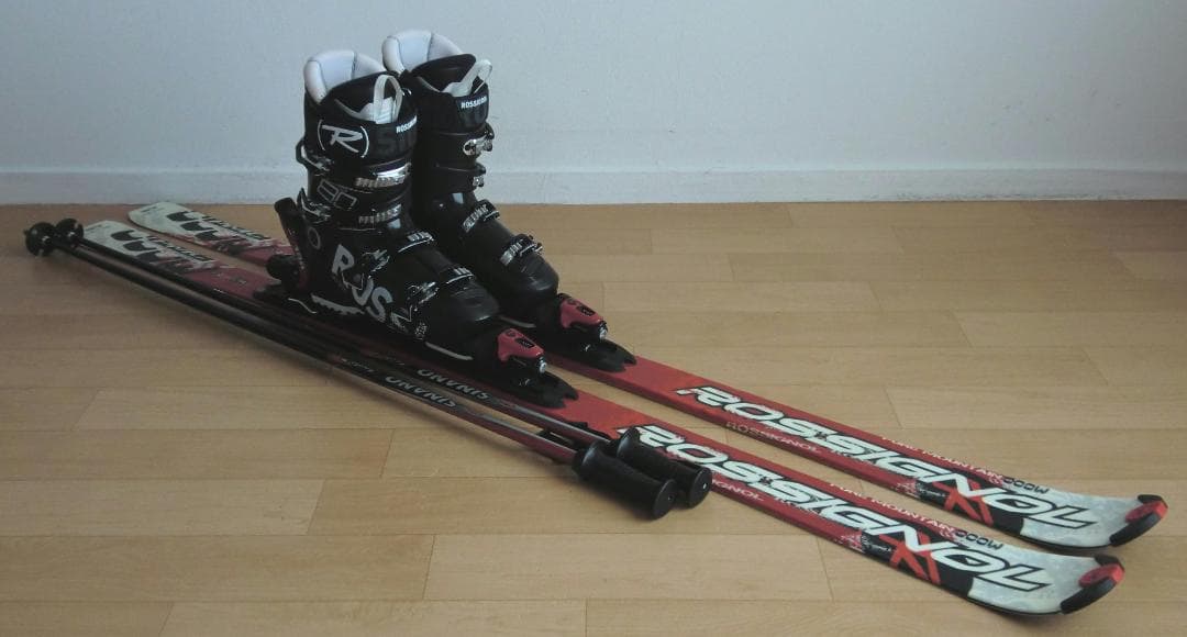 ■■11月限定■■送料無料■ロシニョールメンズスキー4点セット170/28.5■