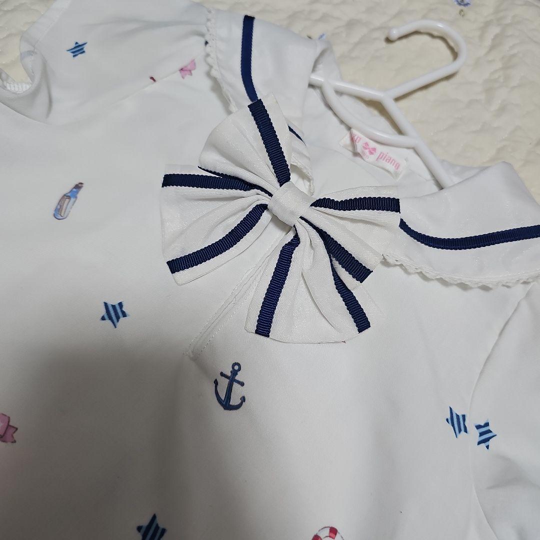 Mezzo Piano マリンくま ワンピース 100cm