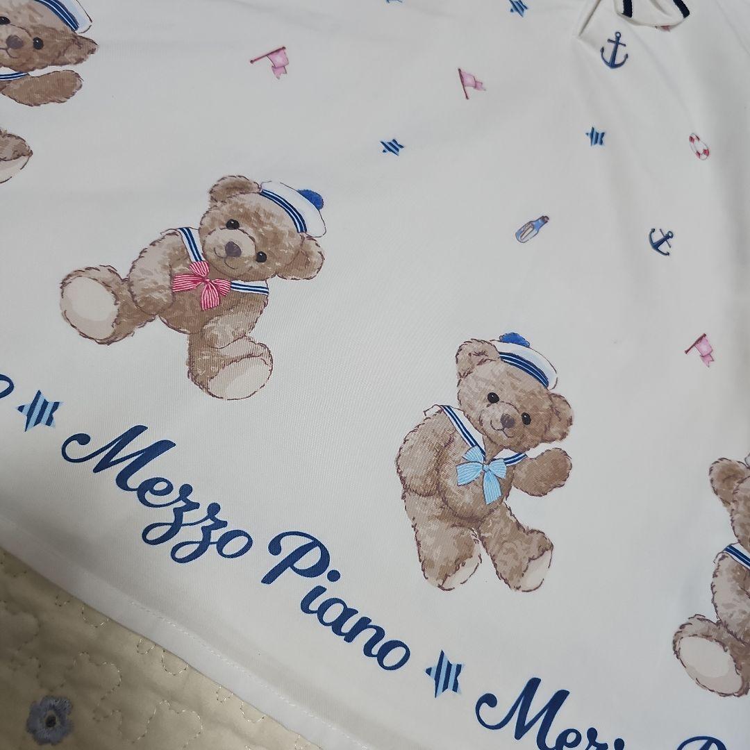 Mezzo Piano マリンくま ワンピース 100cm