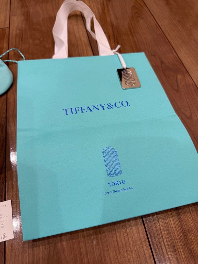 新品未使用 Tiffany オープンハートペンダント 11mm シルバー