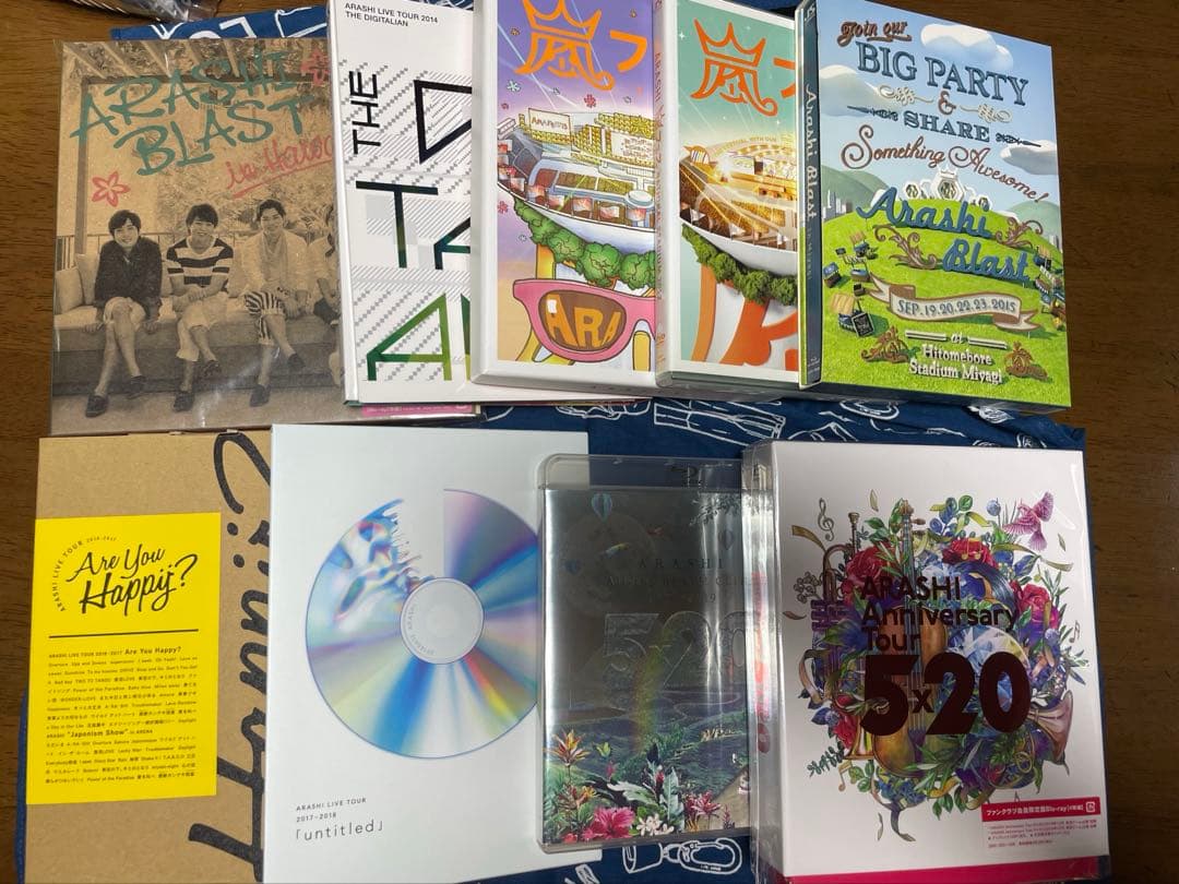 嵐のCD &DVDセットです。