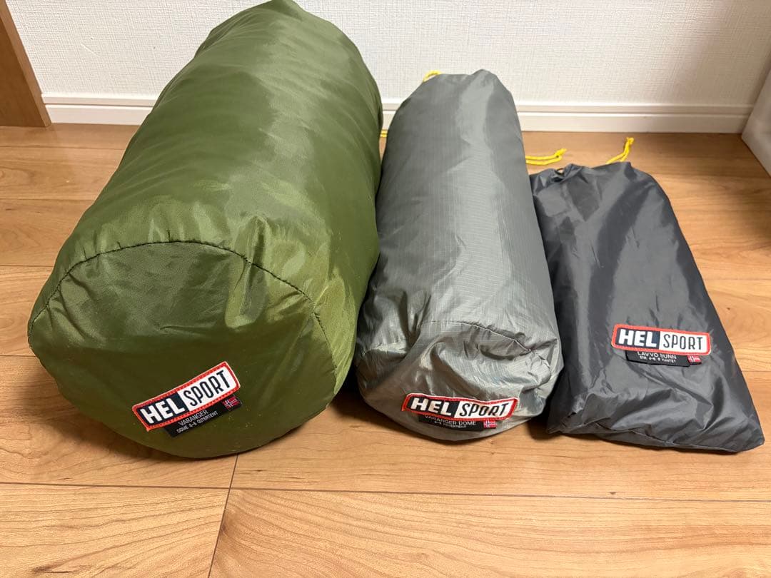 【インナー・グランドシート未使用】ヘルスポートバランゲルドーム4-6 フルセット