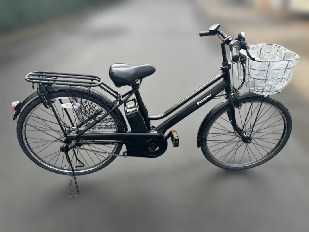 パナソニック 電動アシスト自転車 ティモ・S 26型 マットジェットブラック