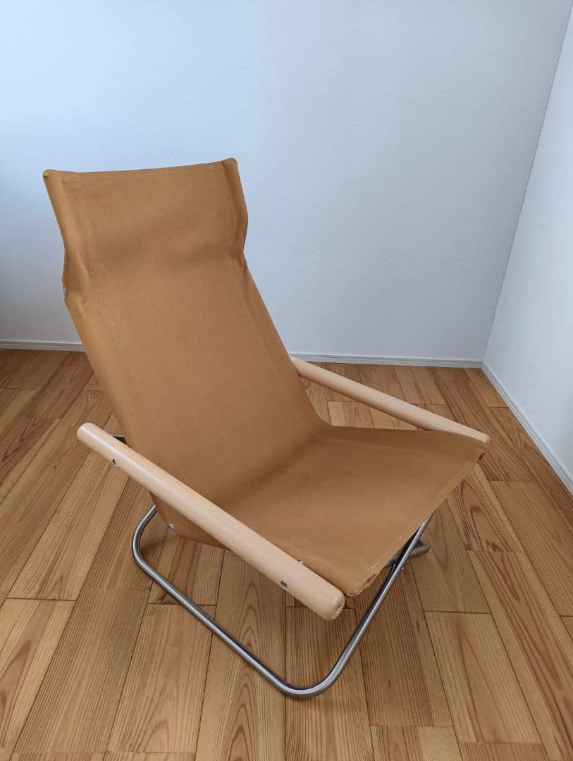 ニーチェアX NY-125 ナチュラルシート・キャメル