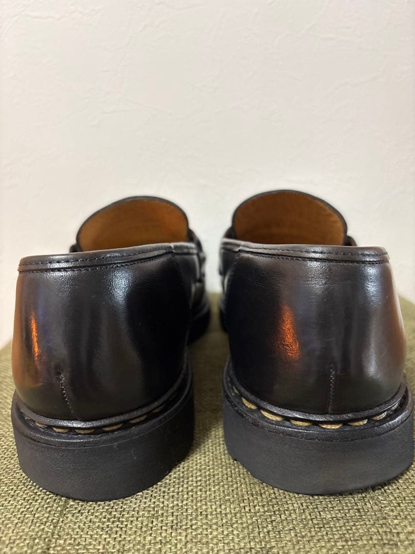 パラブーツ　ランス　ローファー　黒