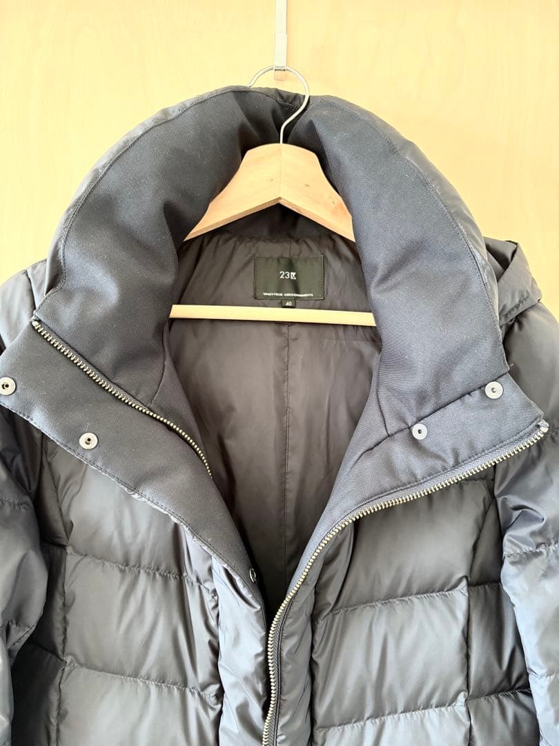 23区【VERY掲載】シレータフタ ロング ダウンコート　今季