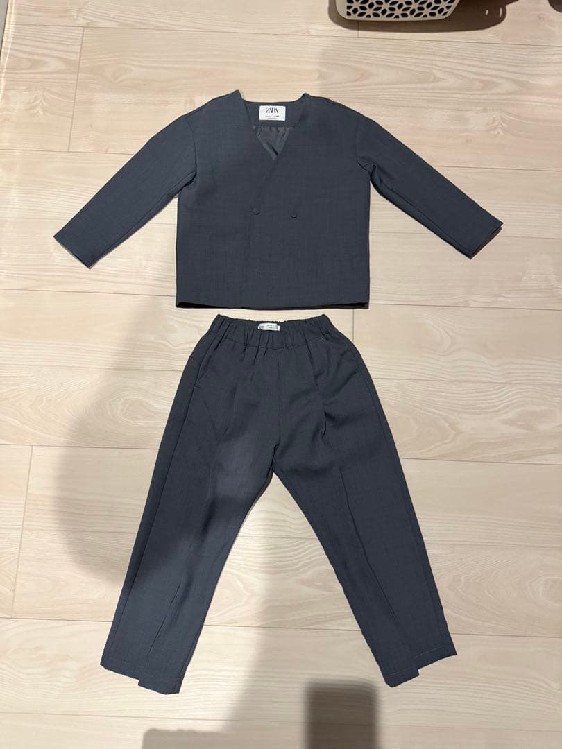 ZARA キッズ　男の子 セレモニースーツ 3点セット 120 センチ