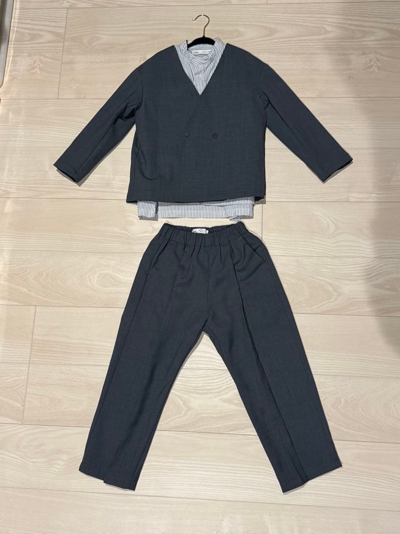 ZARA キッズ　男の子 セレモニースーツ 3点セット 120 センチ