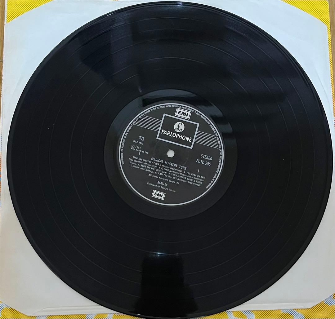 稀少UK初回StereoマジカルミステリーツアーBeatlesビートルズレコード