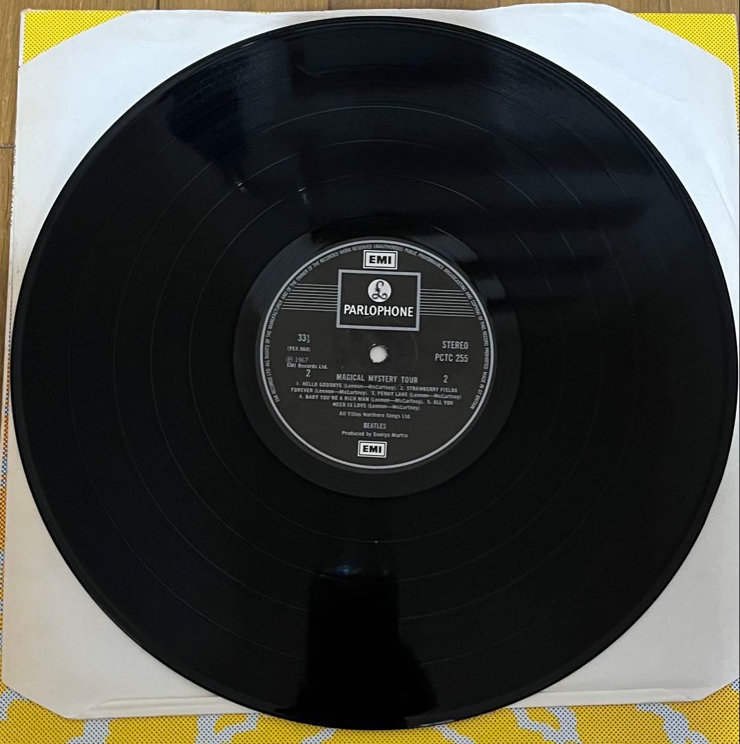 稀少UK初回StereoマジカルミステリーツアーBeatlesビートルズレコード