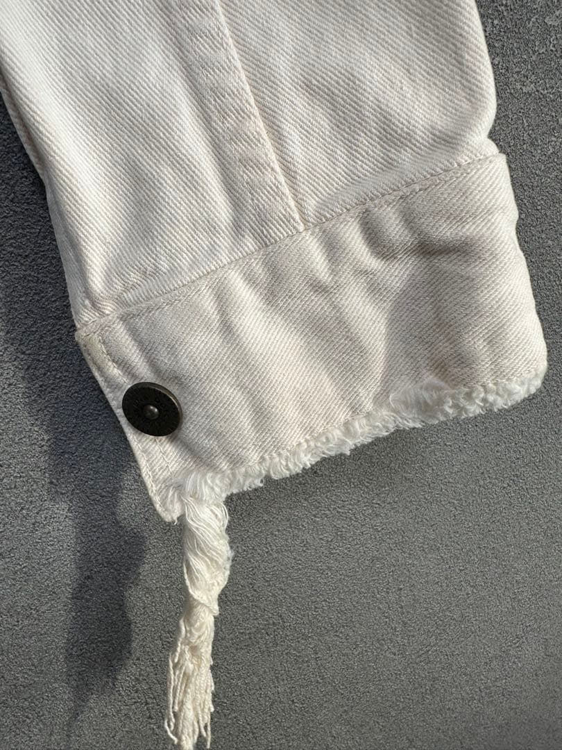 DOLCE&GABBANA ドルチェ&ガッバーナ　ホワイトデニムジャケット