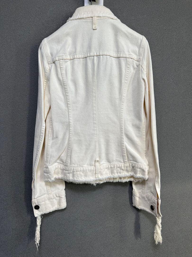 DOLCE&GABBANA ドルチェ&ガッバーナ　ホワイトデニムジャケット