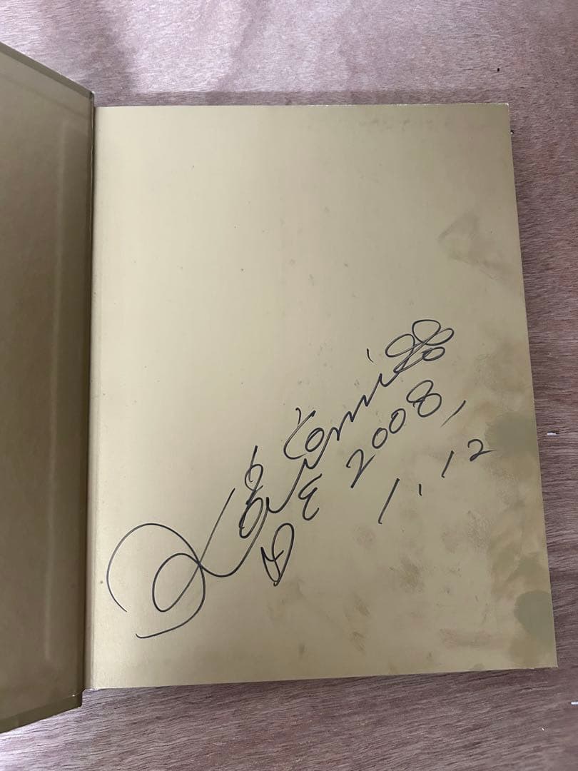 倖田來未♡写真集 サイン入り 本物 本人直筆
