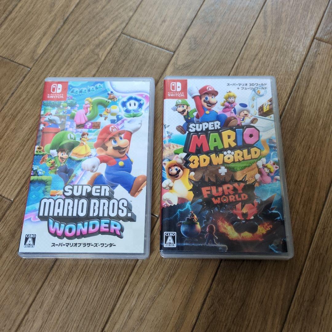 スーパーマリオブラザーズ　ワンダー　マリオ 3Dワールド ＋ フューリーワールド