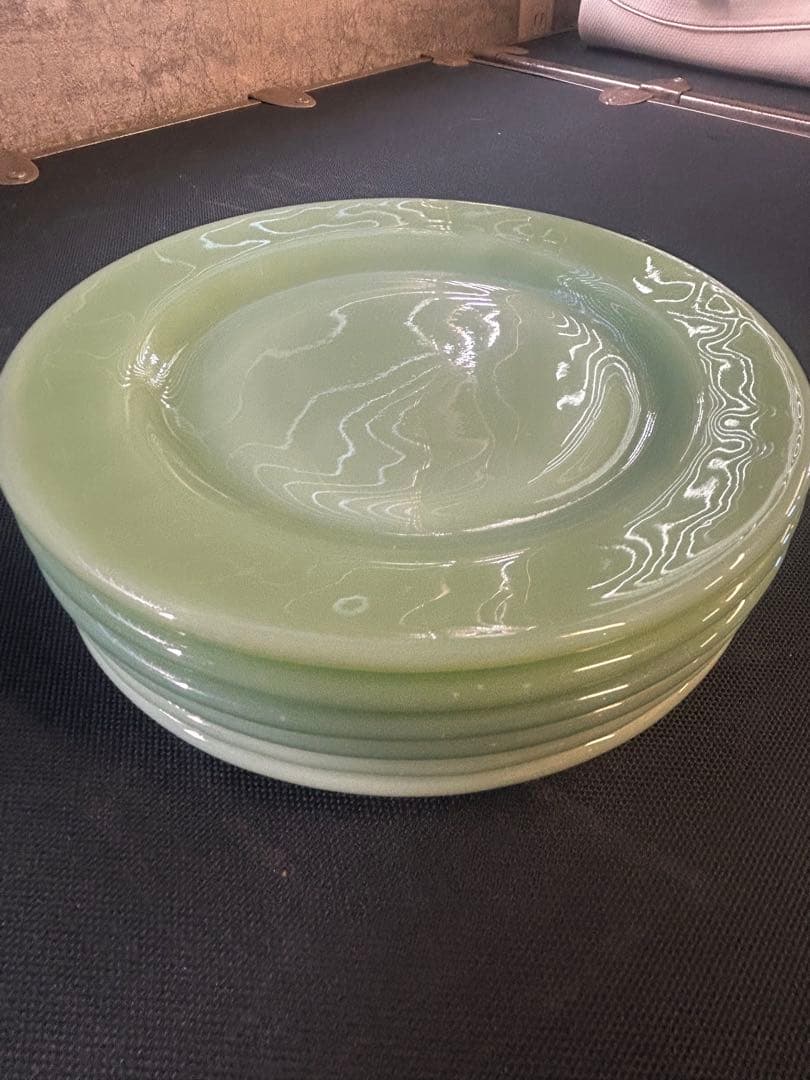 ファイヤーキング　ジェダイプレート6枚セット17cm ヴィンテージ　アメリカ製