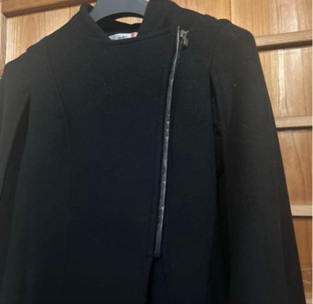 超美品sheller ウールケープコート　アウター