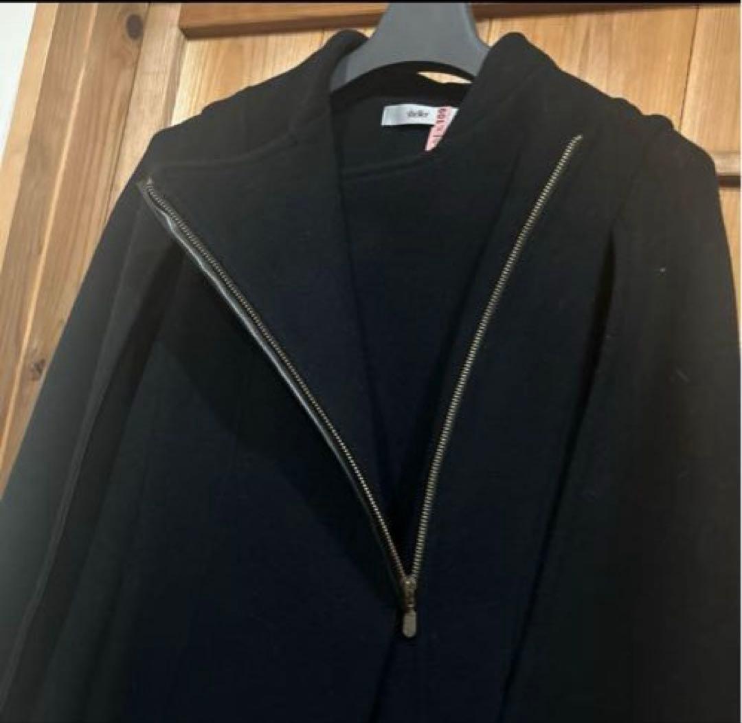 超美品sheller ウールケープコート　アウター