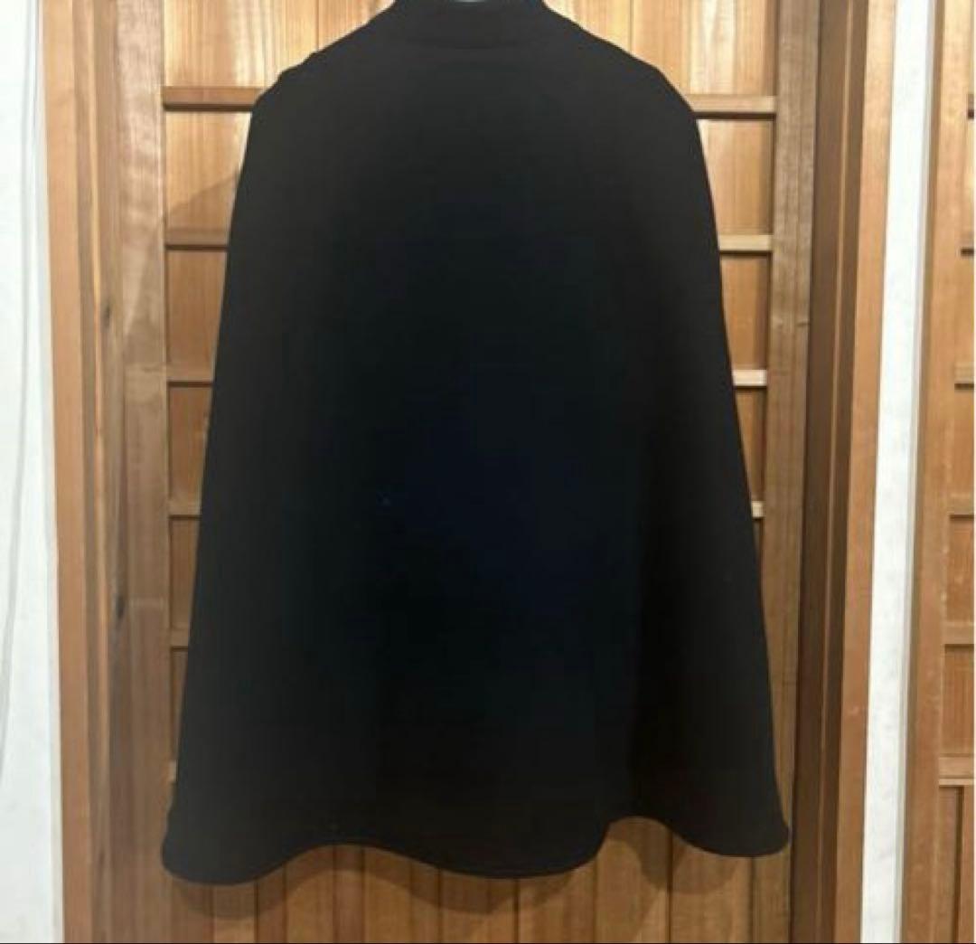 超美品sheller ウールケープコート　アウター