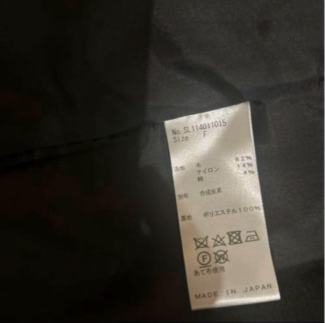 超美品sheller ウールケープコート　アウター