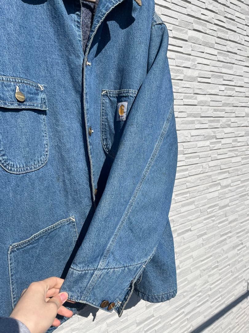 ゴールデンサイズ！　80s Carhartt ミシガンチョアコート　USA製