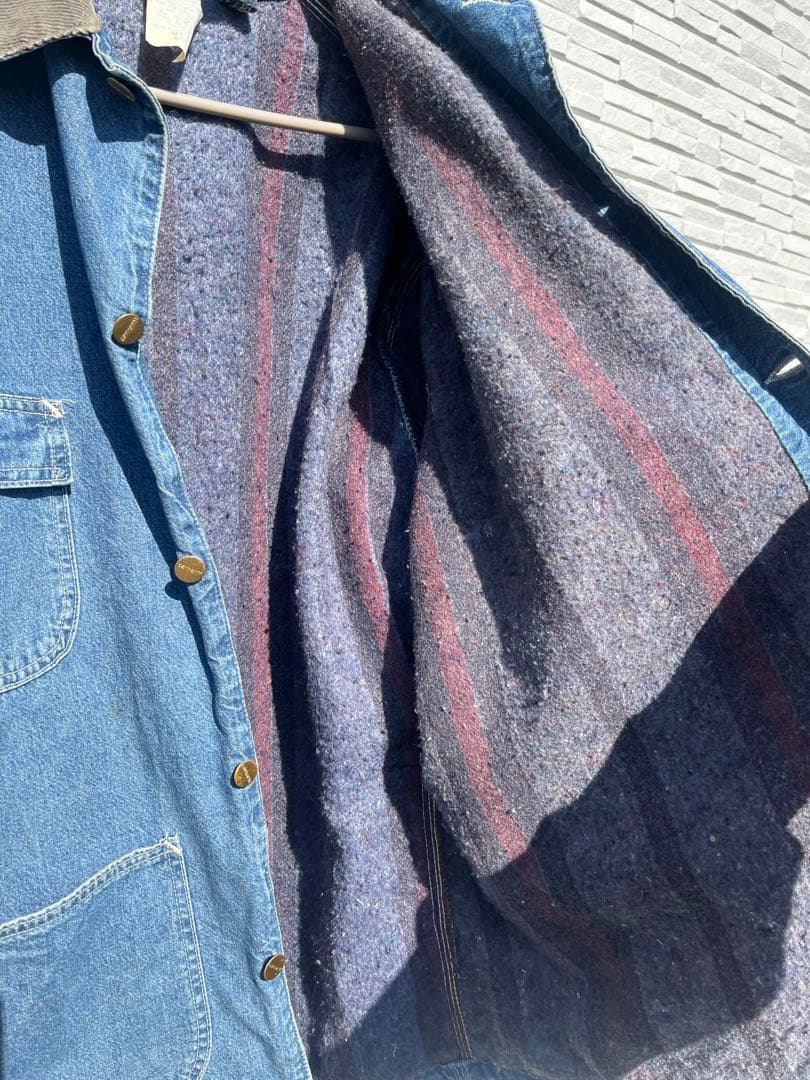 ゴールデンサイズ！　80s Carhartt ミシガンチョアコート　USA製