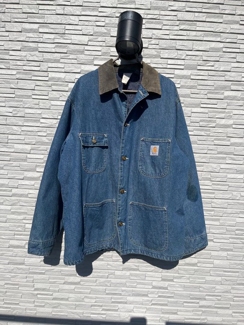ゴールデンサイズ！　80s Carhartt ミシガンチョアコート　USA製