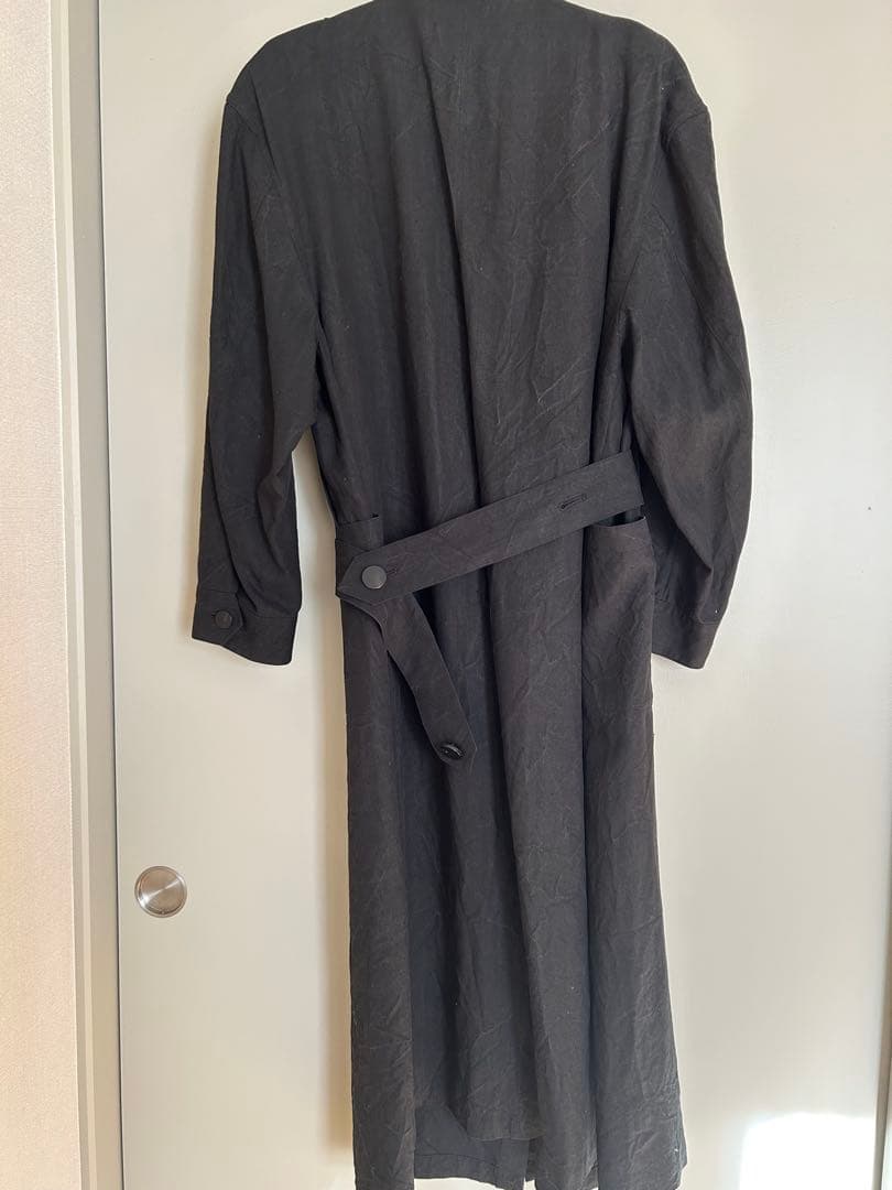 Fumika uchida コート　リネンコート　フミカウチダ　ウチダフミカ