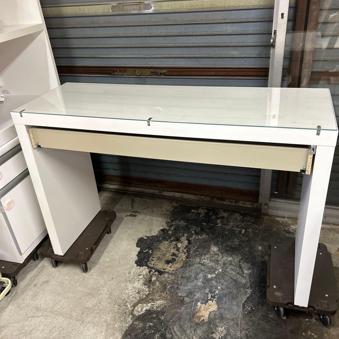 IKEA MALM マルム ドレッサー テーブル ホワイト 引取可能