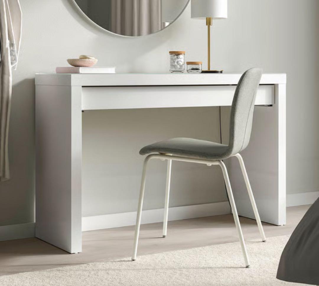 IKEA MALM マルム ドレッサー テーブル ホワイト 引取可能