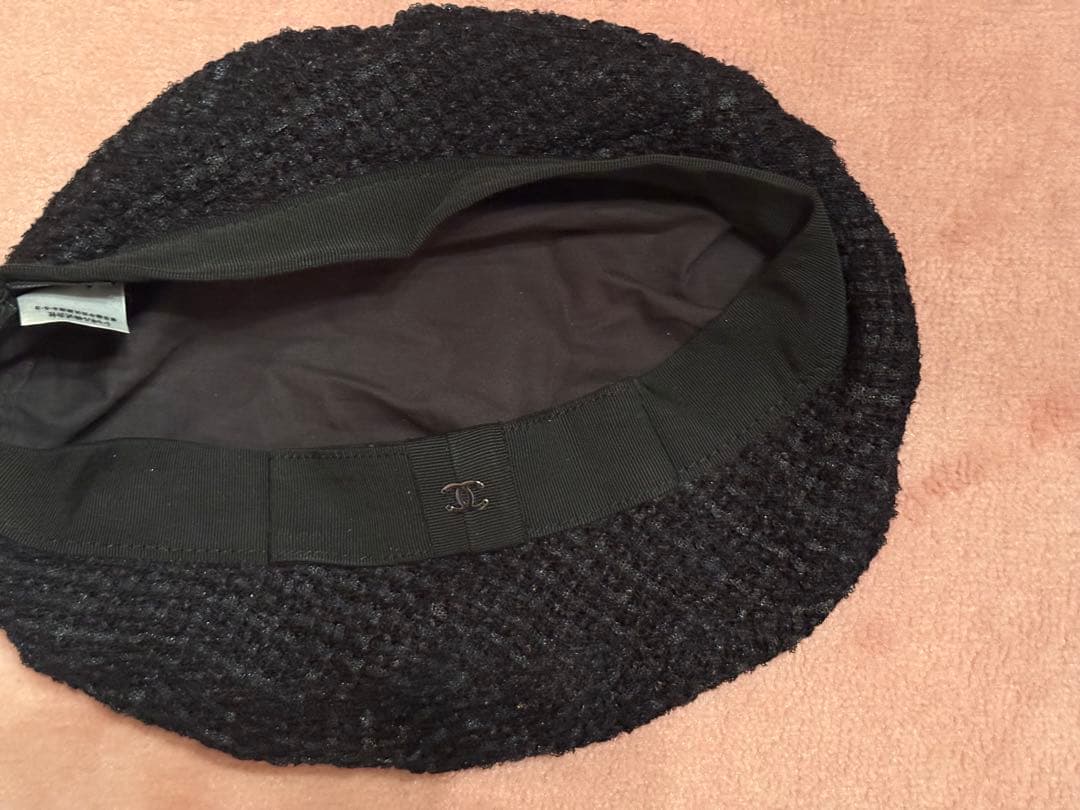 専用　1点もの　美品　CHANEL ツイード ベレー帽