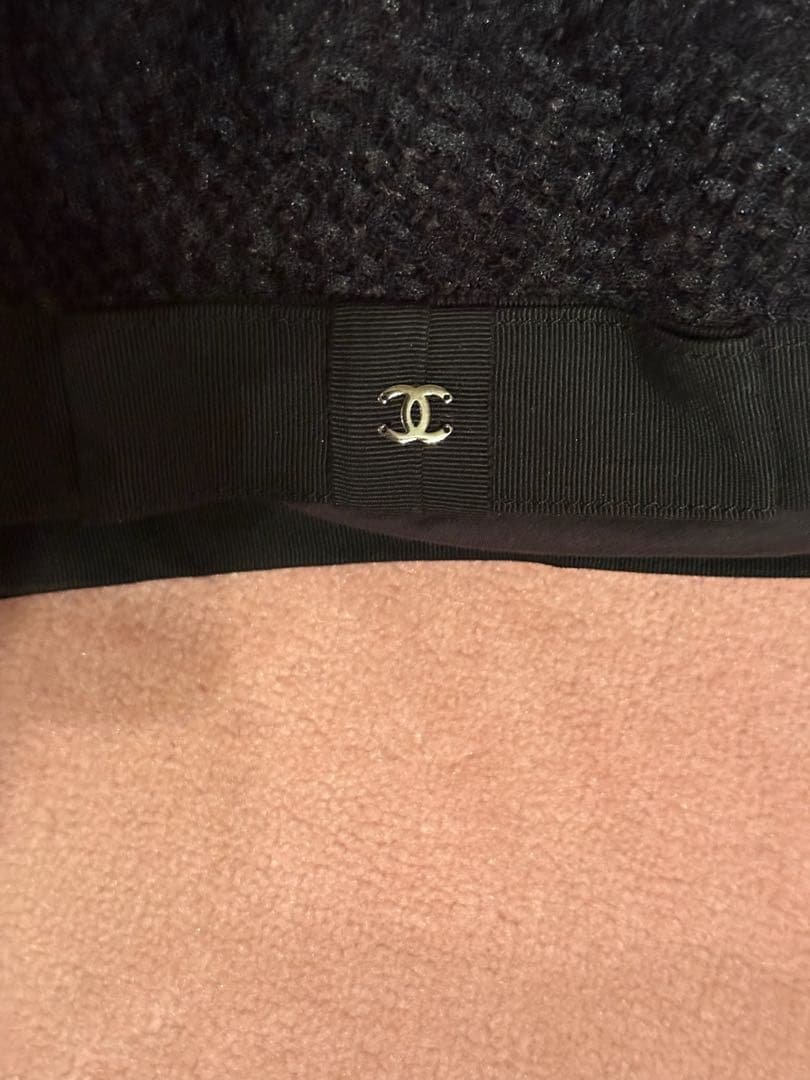 専用　1点もの　美品　CHANEL ツイード ベレー帽