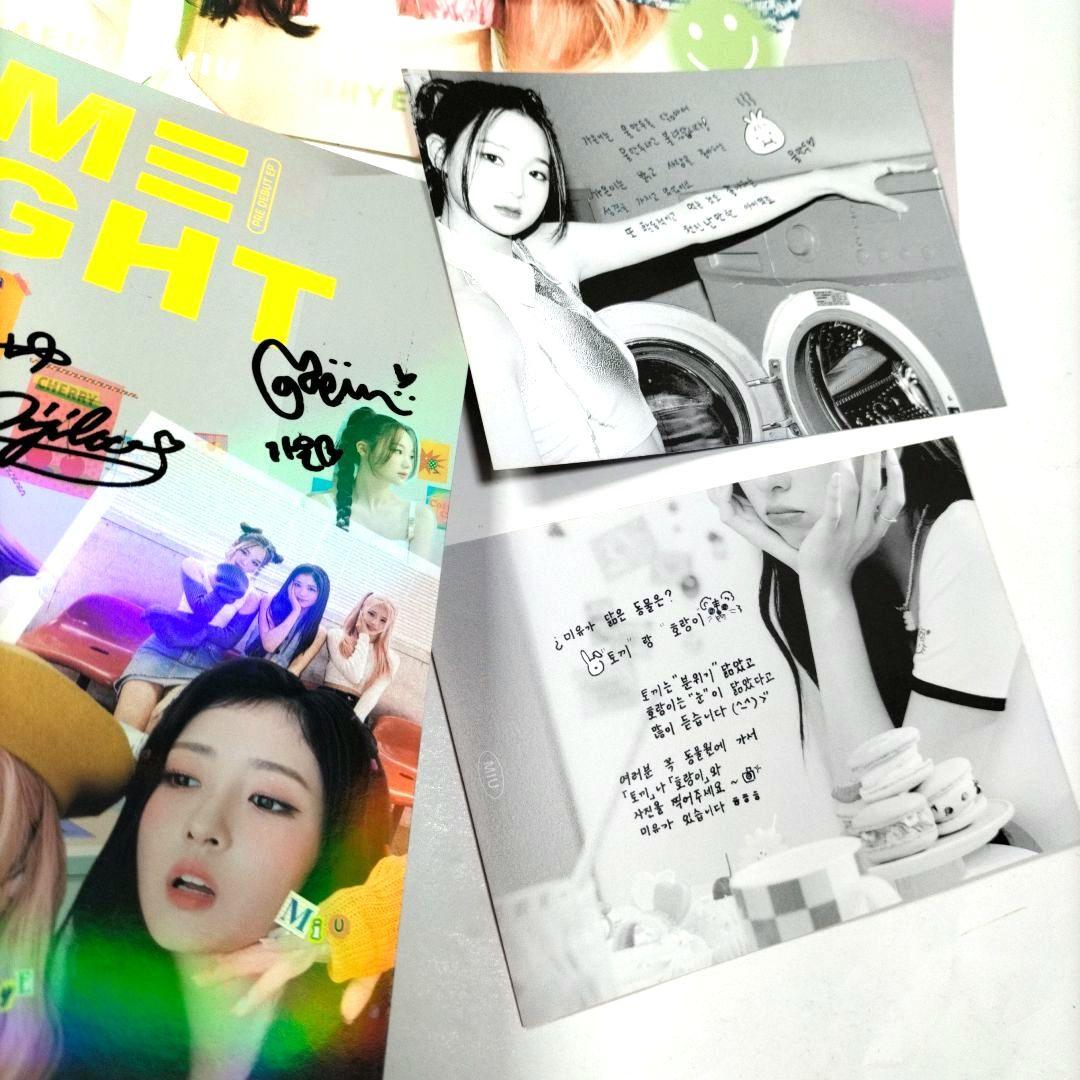 24800⭐本人直筆サイン⭐韓国CD⭐LIME LIGHT ライムライト⭐