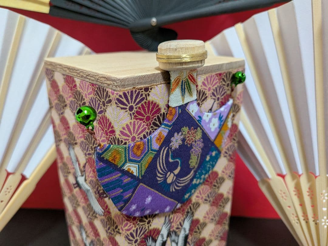 「鶴の恩返し！」比叡山延暦寺扇子付！投扇興セット。