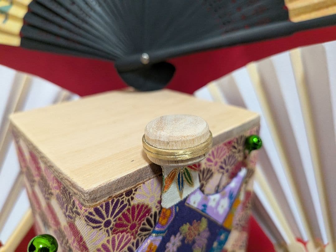 「鶴の恩返し！」比叡山延暦寺扇子付！投扇興セット。