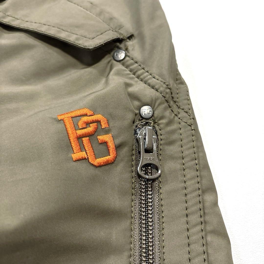 パーリーゲイツ　5/L 蓄熱　ロングパンツ　ブラウン　ウエストゴム　ドロスト