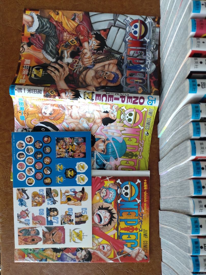 ONE PIECE 全巻セット 1-112巻 ステッカー付き