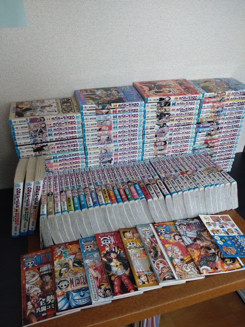 ONE PIECE 全巻セット 1-112巻 ステッカー付き