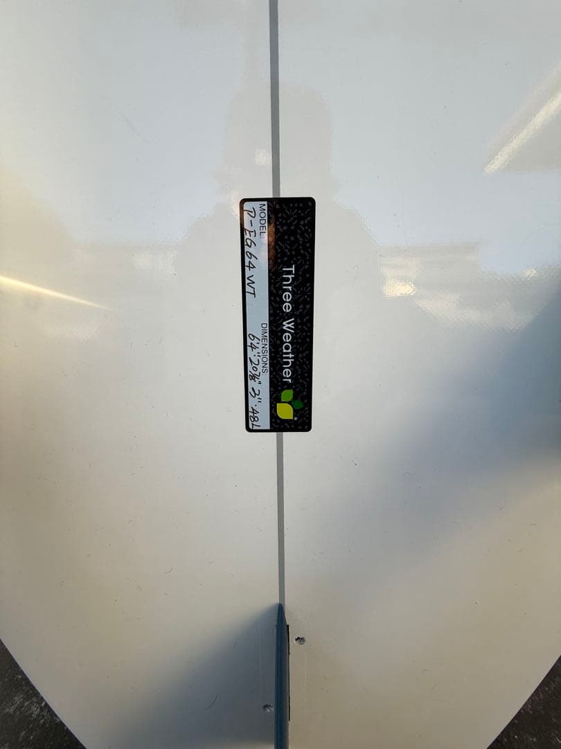 サーフィン・ボディボード Three weather 6.4