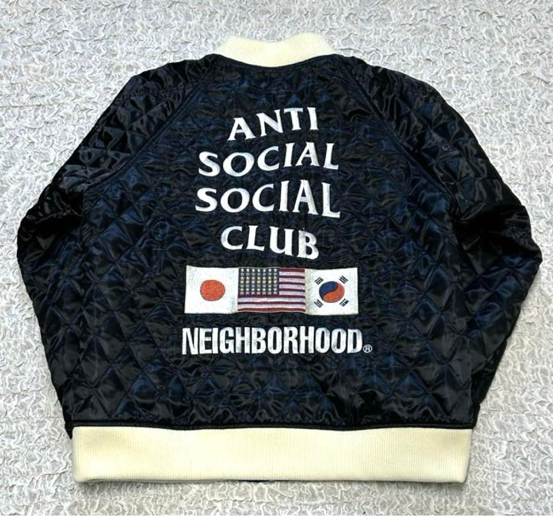 【正規品】ネイバーフッド アンチソーシャル スーベニアジャケット キンティング