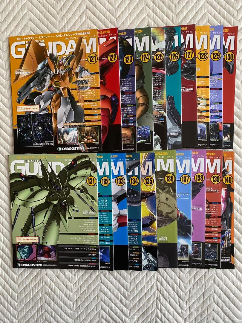 GUNDAM PERFECT FILE 全181号（＋α） 未ファイリング