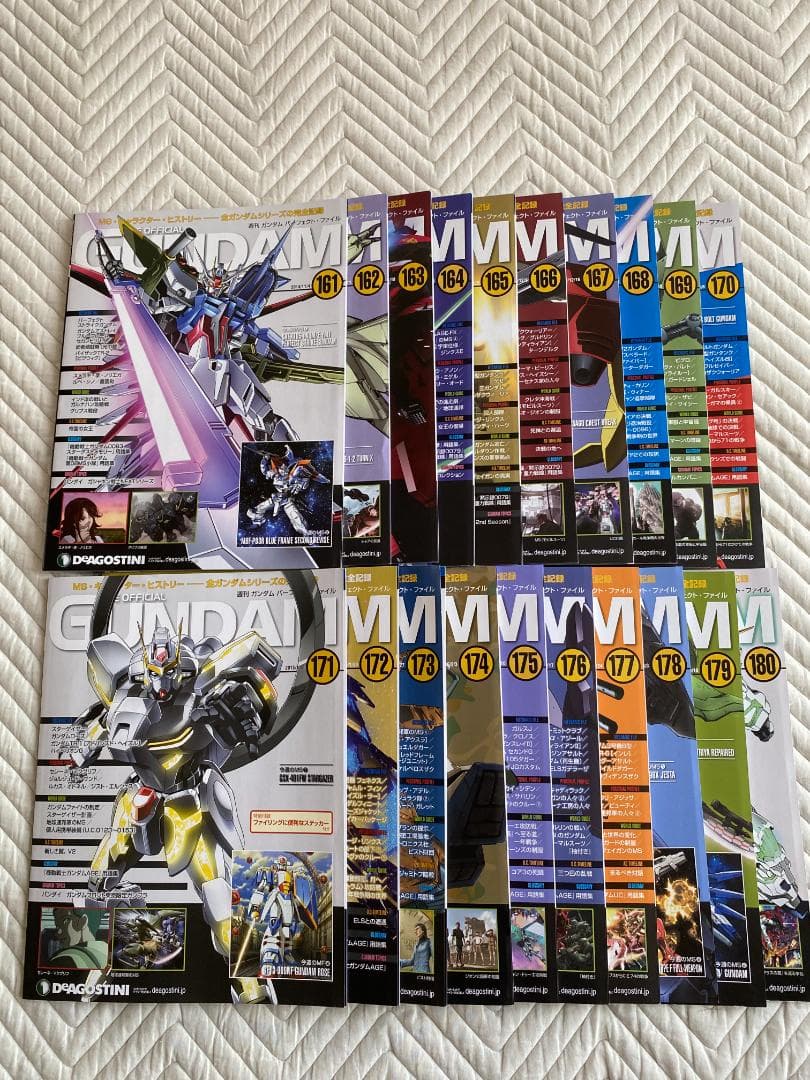 GUNDAM PERFECT FILE 全181号（＋α） 未ファイリング