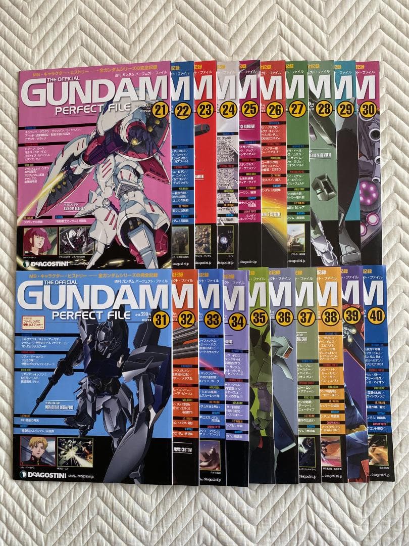 GUNDAM PERFECT FILE 全181号（＋α） 未ファイリング