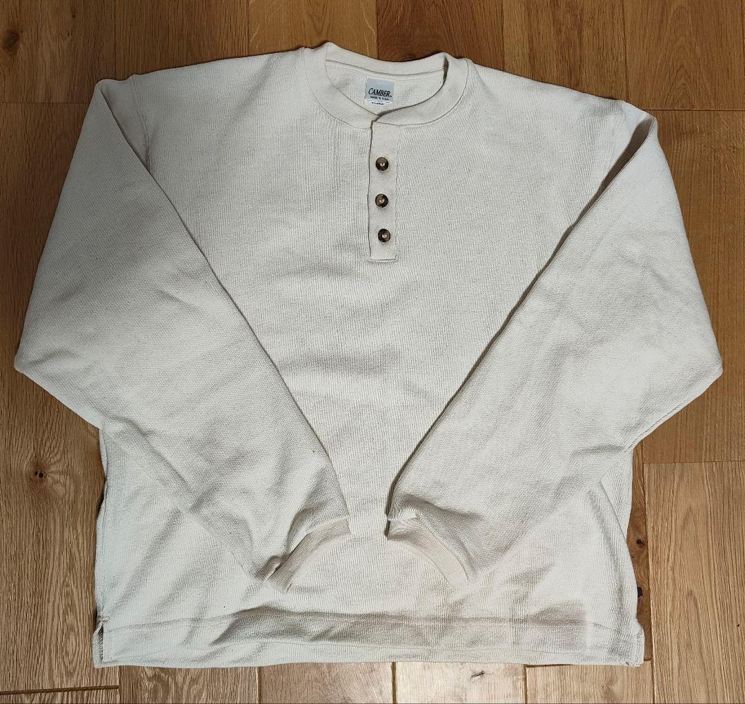 CAMBER ヘンリーネック XL 　MADE IN USA　キャンバー