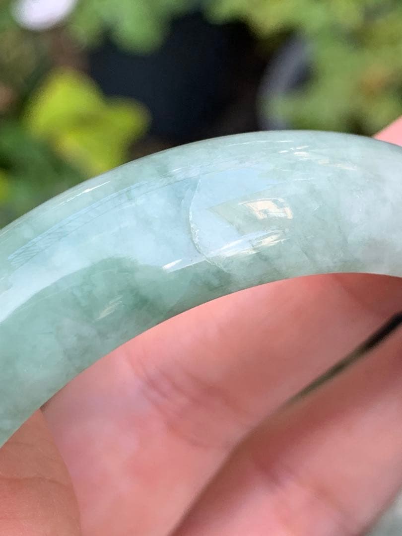 特別価格‼️本翡翠　バングル　新品 0494