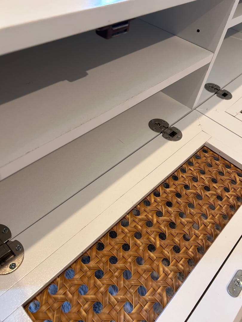 LOWYA ラタン調ローボード テレビ台[幅100]