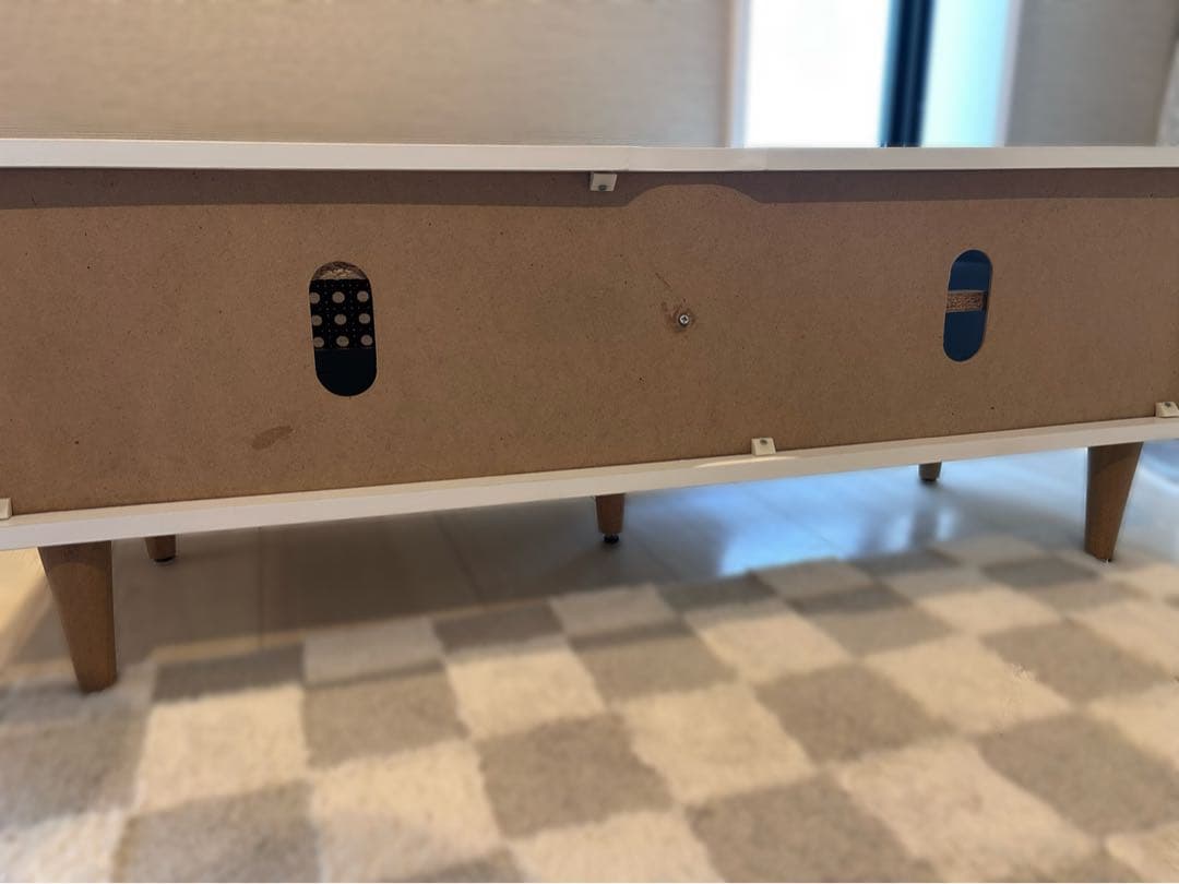 LOWYA ラタン調ローボード テレビ台[幅100]