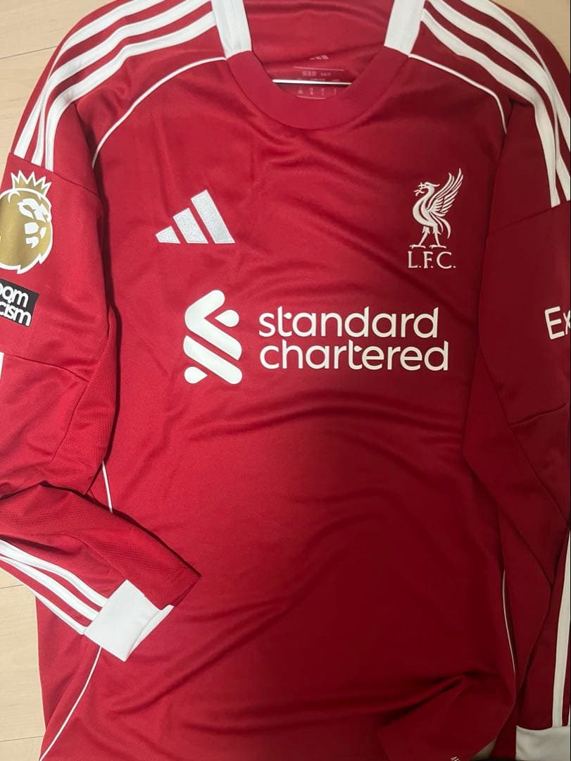 リヴァプール　長袖ユニフォーム25-26