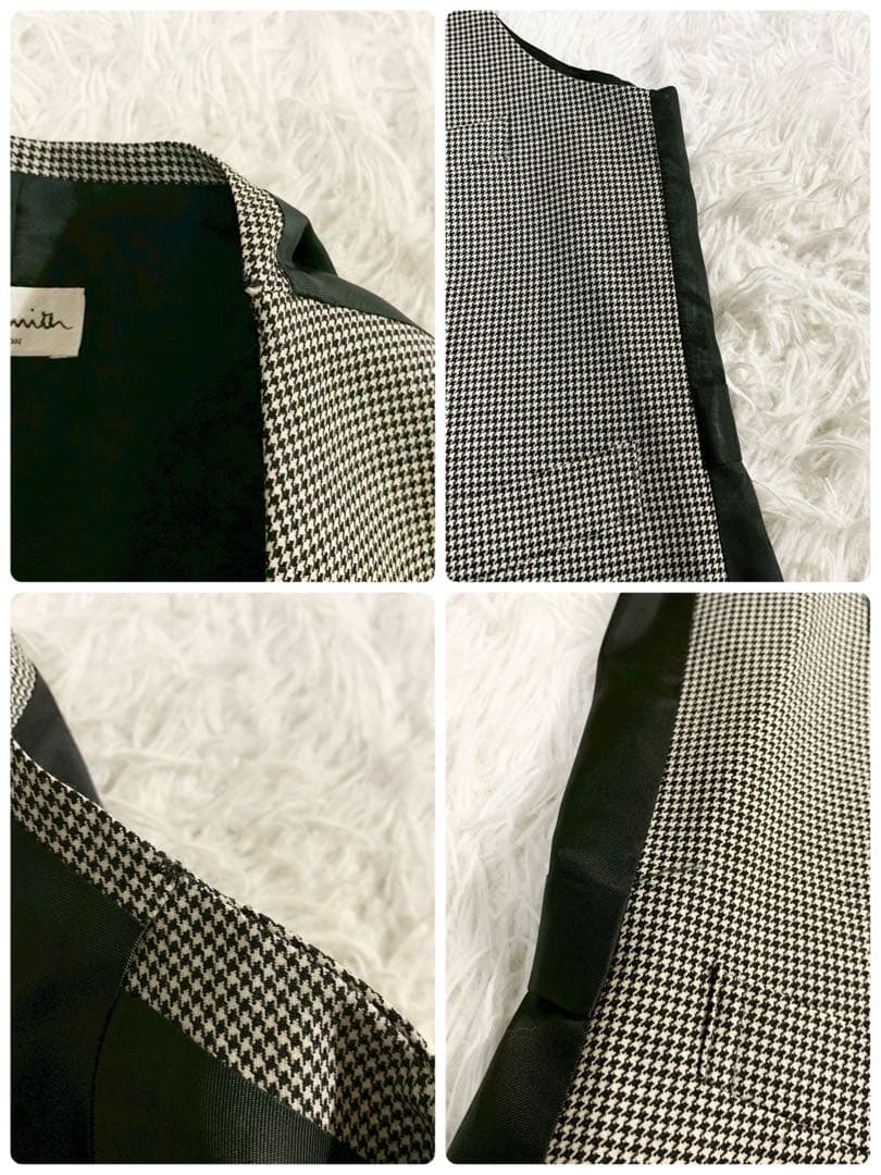 千鳥格子　Paul Smith　ポールスミス　3ピース　スーツ　セットアップ