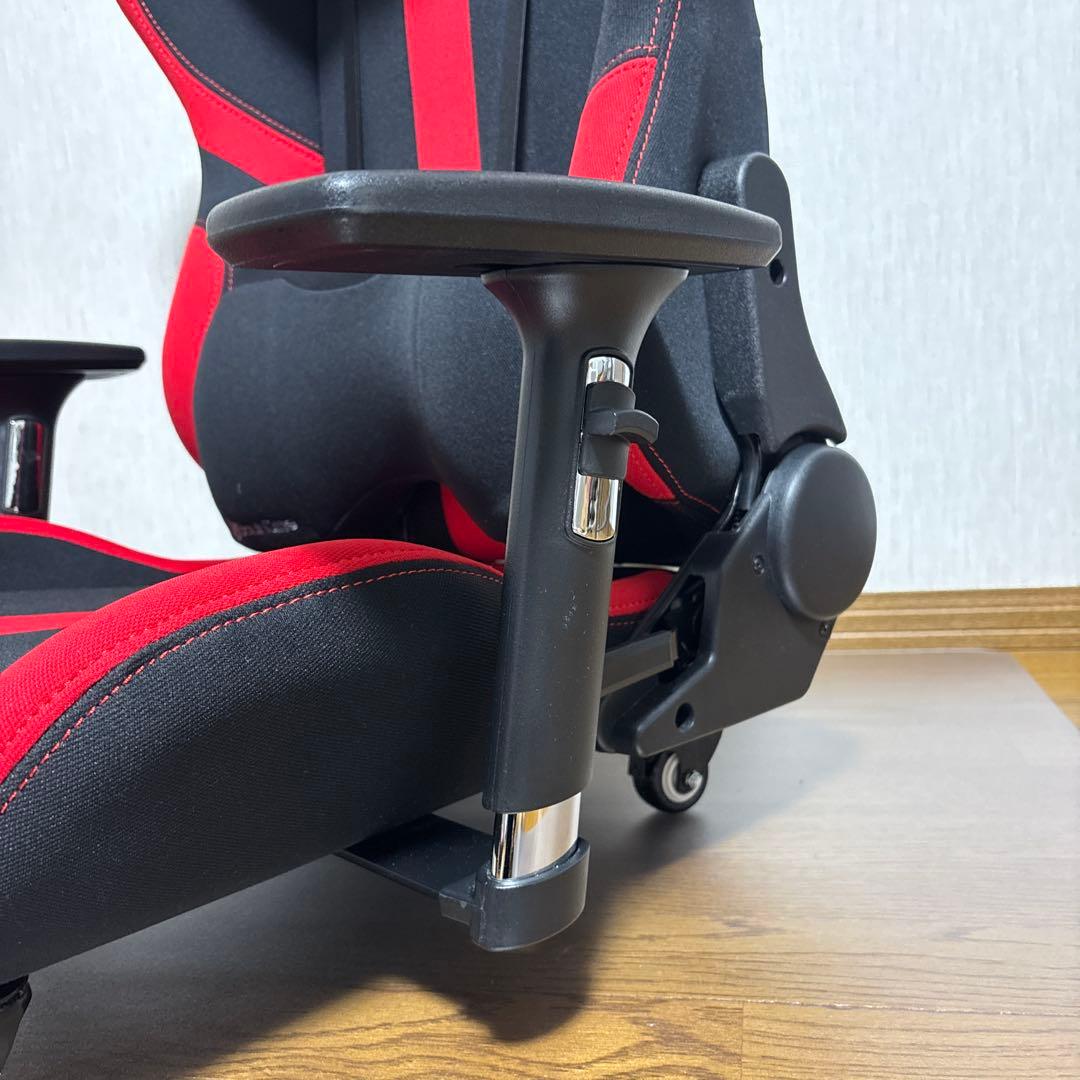 【美品】Bauhutte ゲーミング座椅子 LOC-950RR-RD